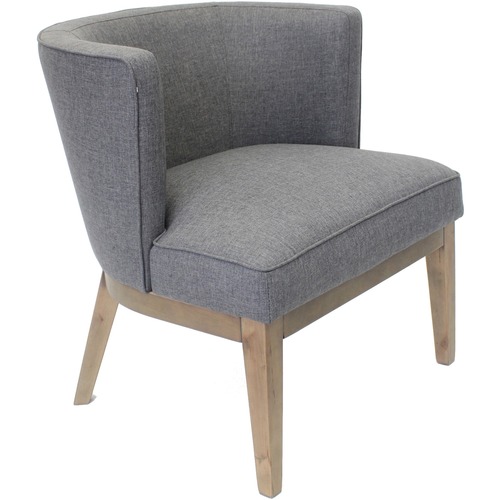 Chair, Guest, Fabric, Gray