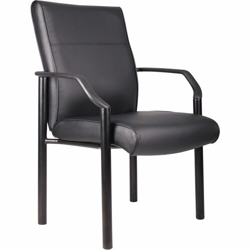 Chair, Guest, Black, Vinyl