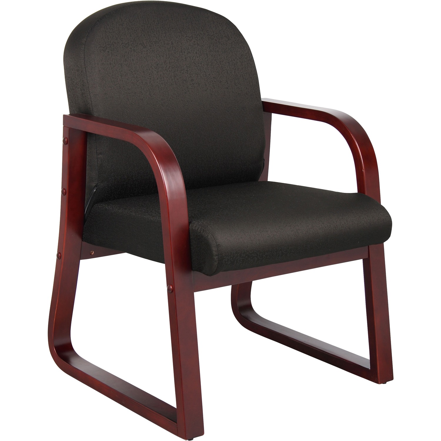 Chair, Traditional, Guest, Fabric, Black