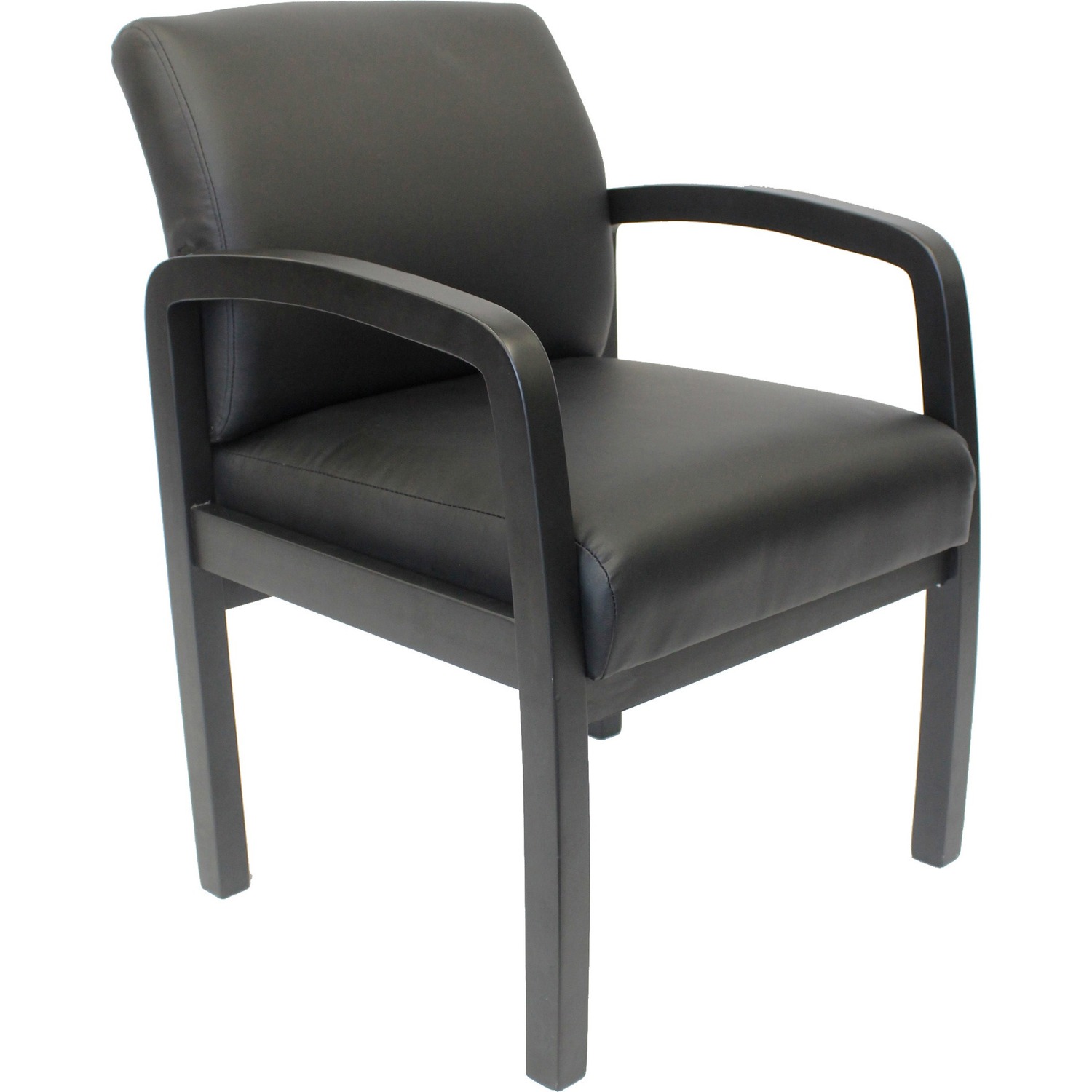 Chair, Guest, Vinyl, Black