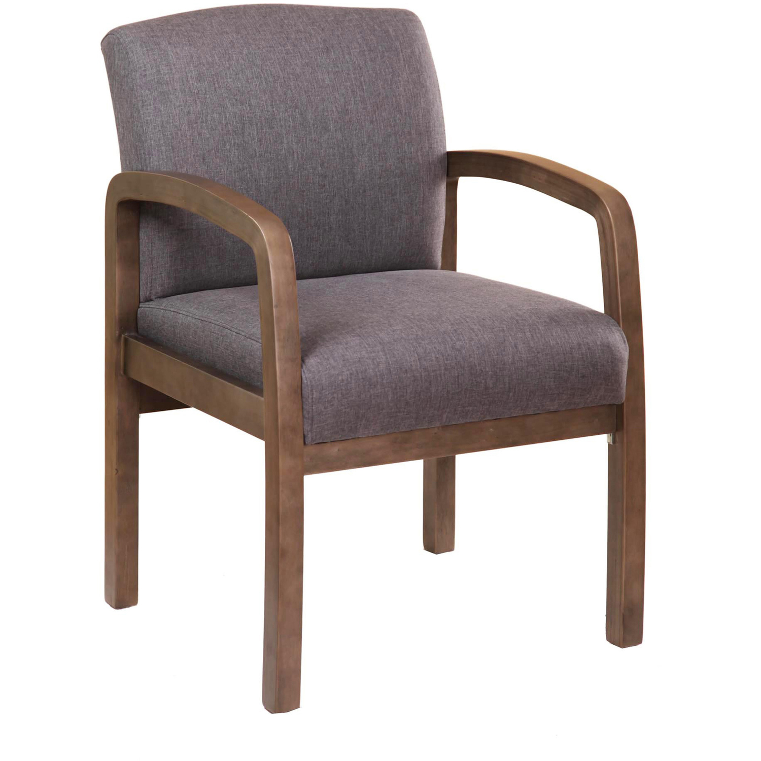 Chair, Guest, Fabric, Gray