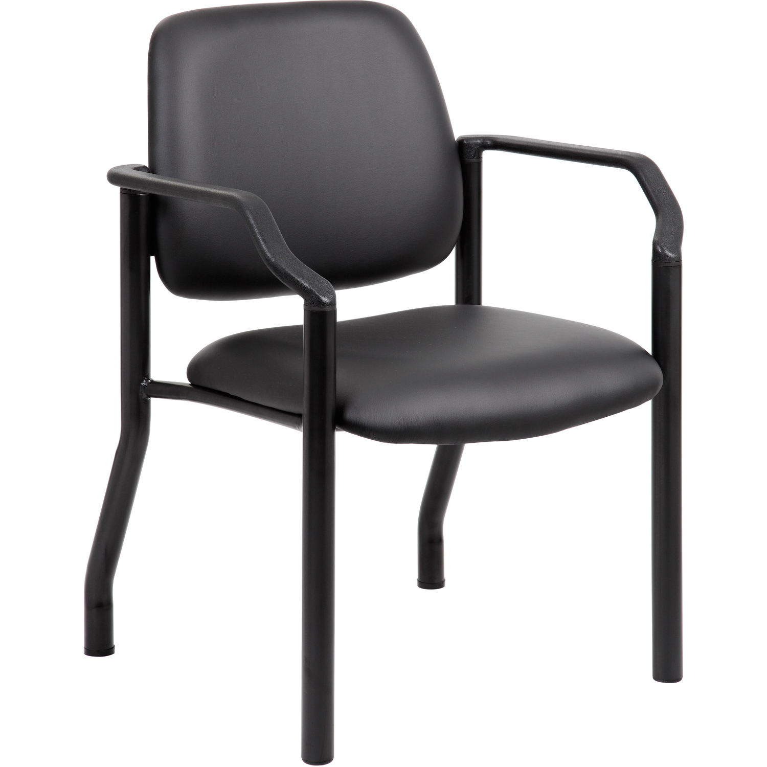 Chair, Guest, Antimicrobial, 300 lb, Black