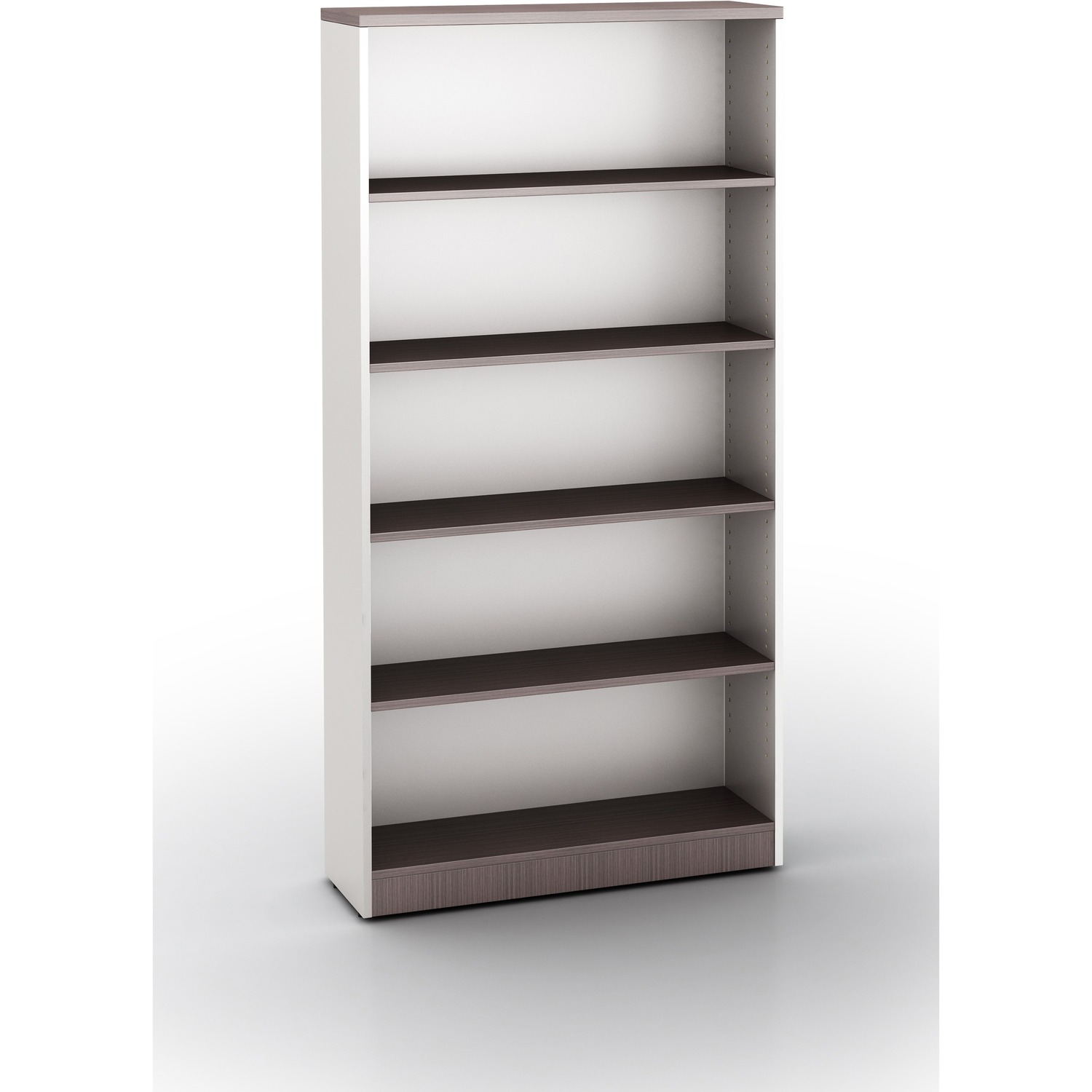 Bookcase, Driftwood, White