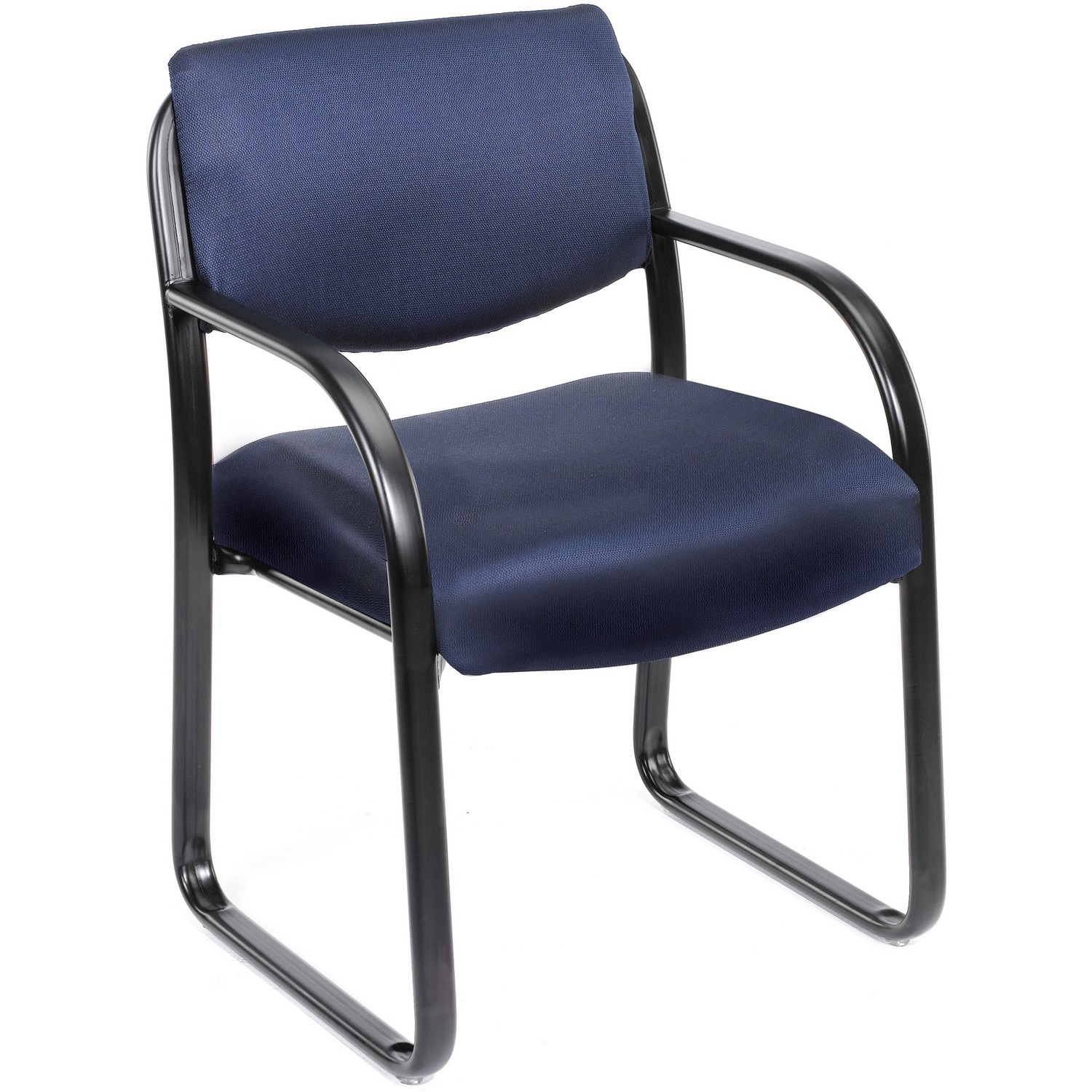 Guest Chair, Blue Fabric