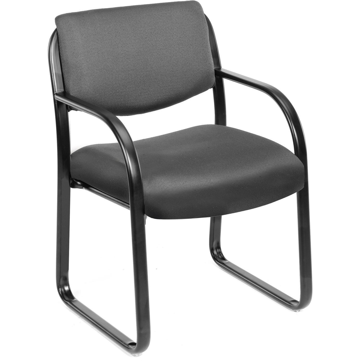 Guest Chair, Char-Gray Fabric