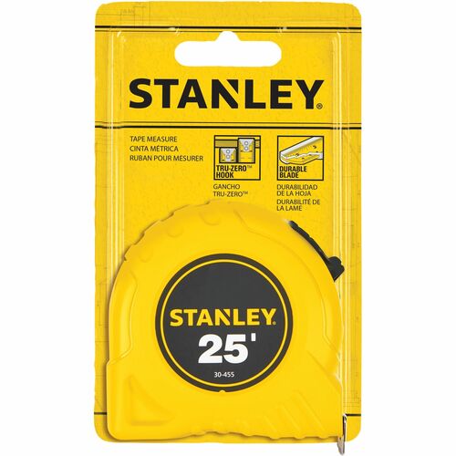 Measure, Tape, 25 Foot, Yellow