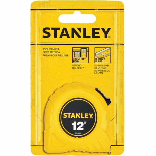 Measure Tape 12 Foot Yellow