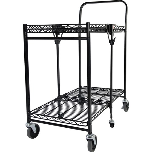 Cart, Stow-Away, Small, Black