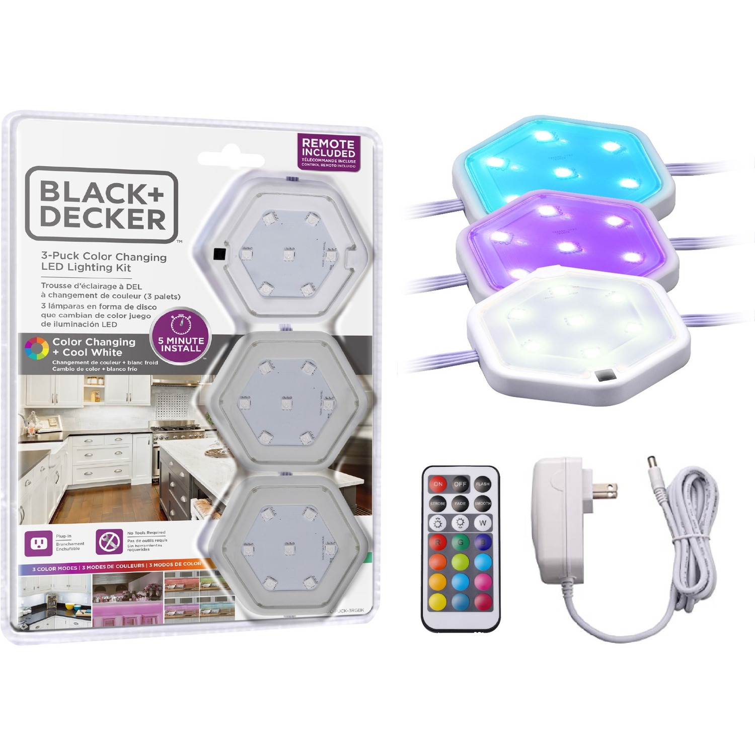 Light, Puck, 3 RGBK