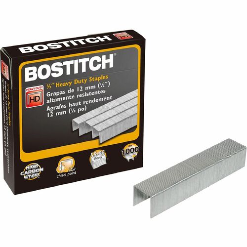 Staples, Hvy Duty, 1/2" 1000/BX