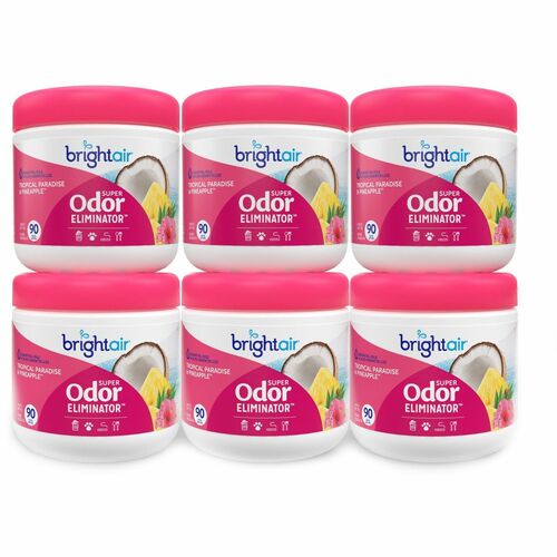 Freshener, Air, Gel, Tropical, 14Z 6/CT
