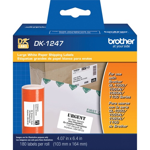Labels, Shipping, Diecut, Large 3/CT