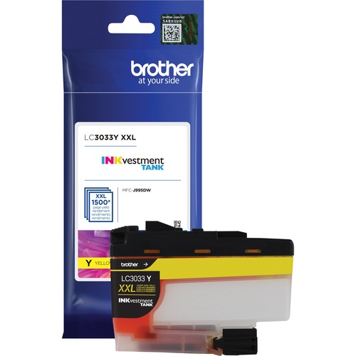 Cartridge, Tank, Inkvestment, Yellow, 1.5K