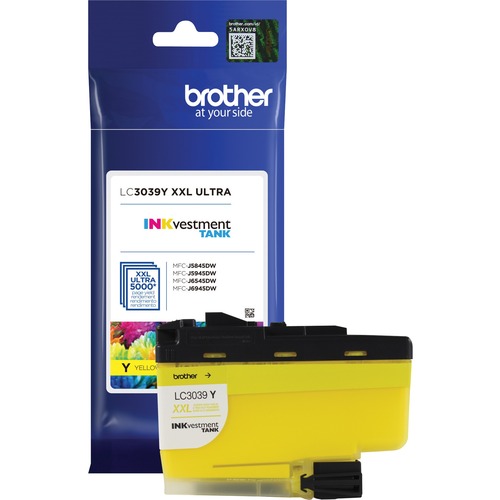Cartridge, Tank, Inkvestment, Yellow, 5K