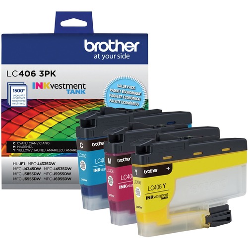 Cartridge, Ink, Cyan, Magenta & Yellow