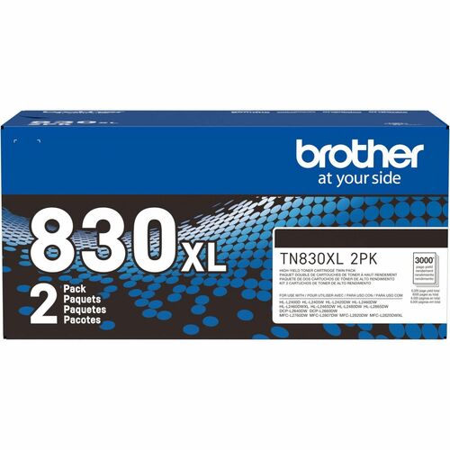 Cartridge, Toner, Black, High Yield, 3000 Page 2/PK