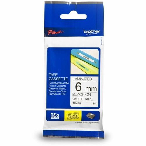 Cartridge, Tape, 1/4", Black/White