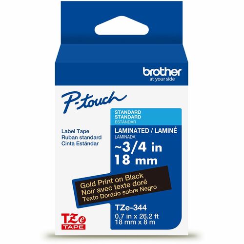Cartridge, Tape, 3/4" - Gold/Black