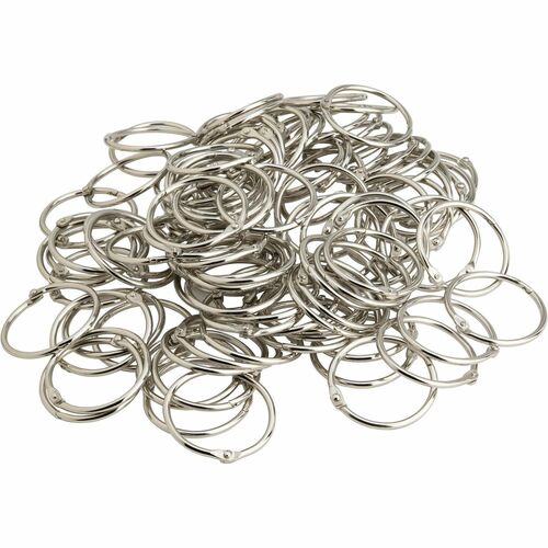 Ring, Book, 3", Nickel 5/BD