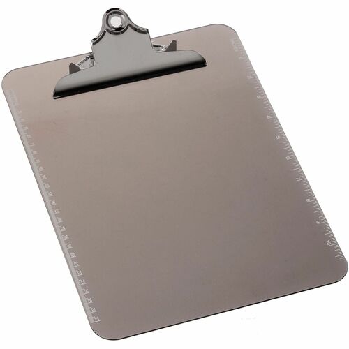 Clipboard, Plastic, 9x12, Smoke 12/BX