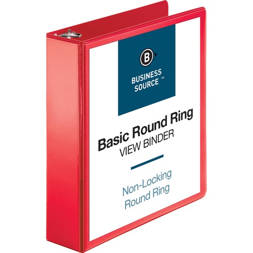 Binder, View, 2", Red