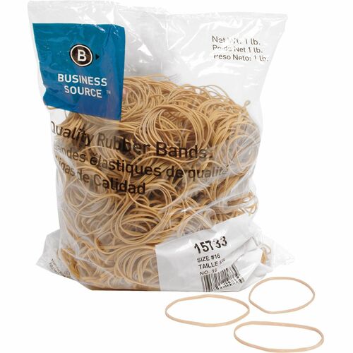 Rubber Bands, Size #16, 1 lb 1800/PK