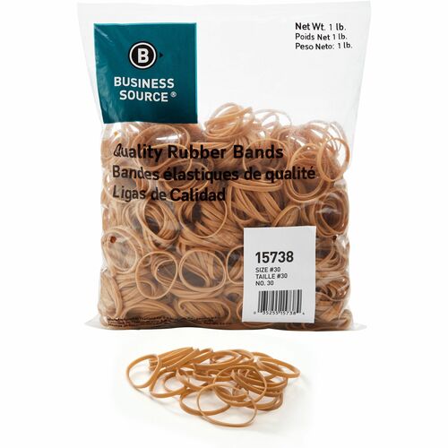 Rubber Bands, Size #30, 1lb 1150/PK