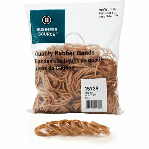 Rubber Bands, Size #31, 1 lb 850/PK
