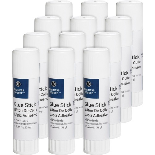 Glue Stick 1.26 Clear 12/PK