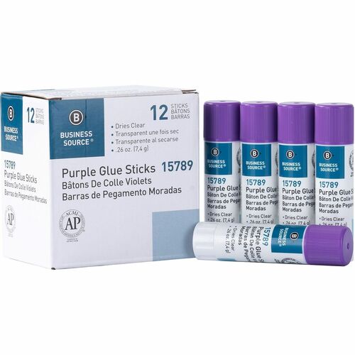 Glue Stick 0.26 Purple 12/BX