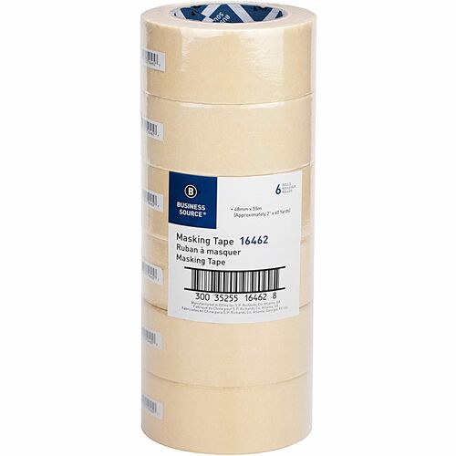 Tape, Masking, 2" x 60 Yard, Kraft 6/PK