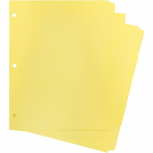 Dividers, Write-On, 5 Tab, Ca 36/BX