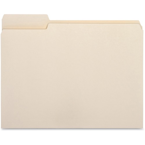 File Folder, 1/3 Cut Left Tab, 1-Ply, 3/4" Exp., Letter, MLA 100/BX