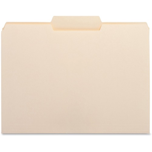 File Folder, 1/3 Center Tab, 1-Ply, 3/4" Exp., Letter, MLA 100/BX