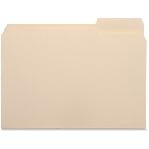 File Folder, 1/3 Cut Right Tab, 1-Ply, 3/4" Expansion, Letter, MLA 100/BX