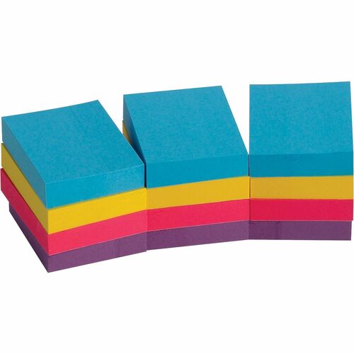 Notes, Adhesive, 1.5 x 2, XTRM 12/PK