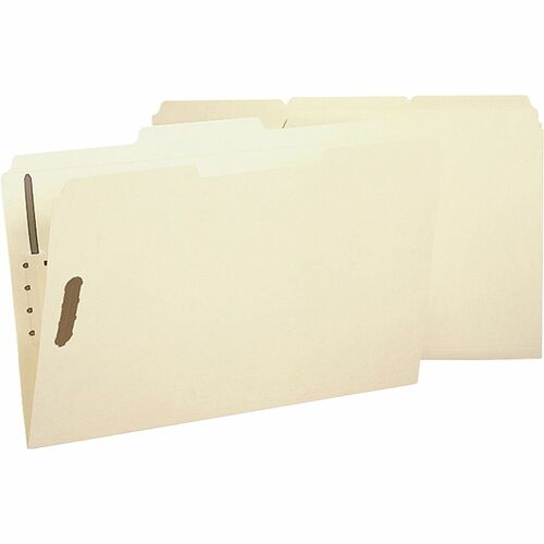Fastener Folder, With 2-Ply Tab, 2 Fastener, 1/3 Tab, Legal, MA 50/BX