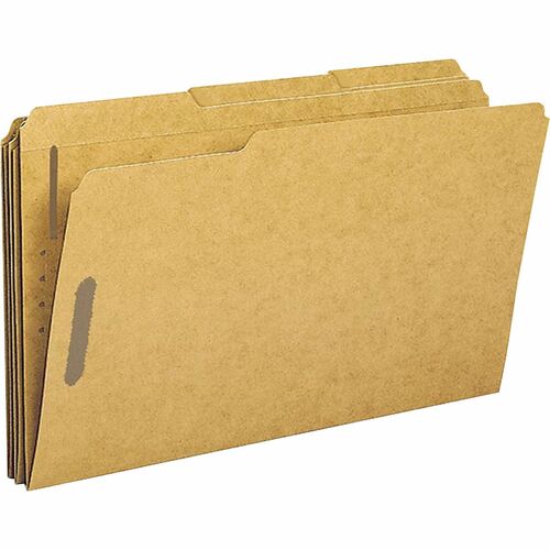 Fastener Folders, With 2-Ply Top 1/3 Cut Tab, Legal, KFT 50/BX