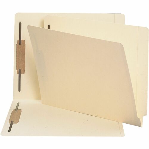 Fastener Folders, With 2-Ply Tab, Pos 1 and 3, Letter, MA 50/BX