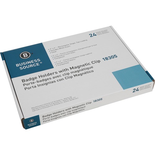 Holder, Badge, Magnet, 3" x 4" 24/PK