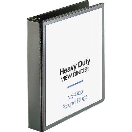Binder, View, Round, 1.5", Black