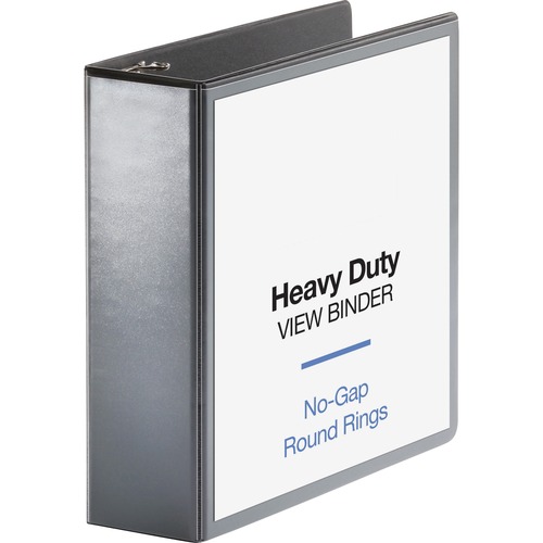 Binder, View, Round, 3", Black