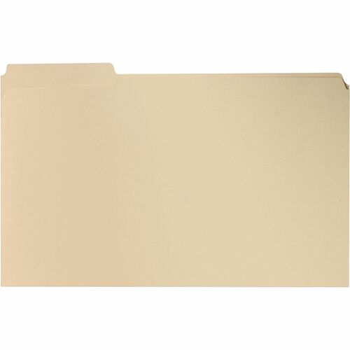 File Folders, 1/3 Cut Assorted Tab, 2-Ply, Legal, MLA 100/BX