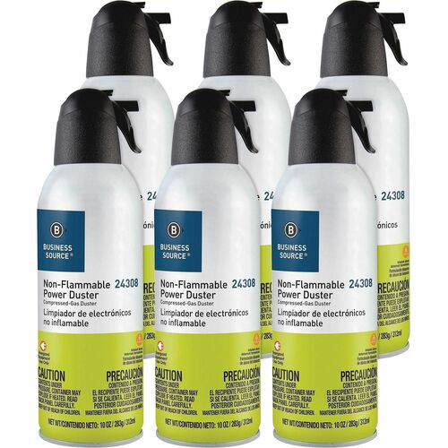 Power Duster Cleaner, Nonflammable, 10 oz. Can 6/PK