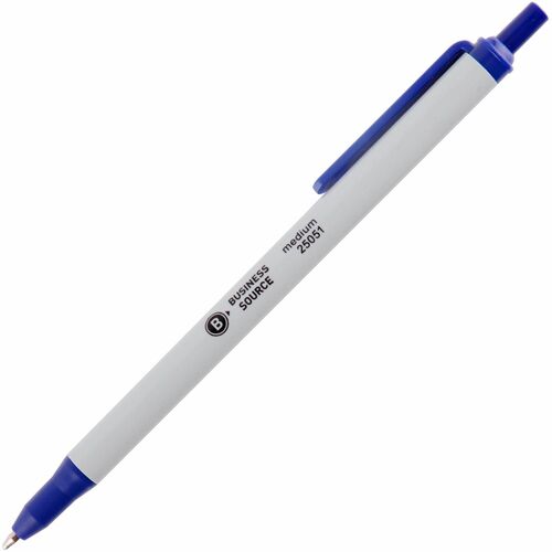 Pen, Ballpoint, Retractable, Medium, Blue 12/DZ