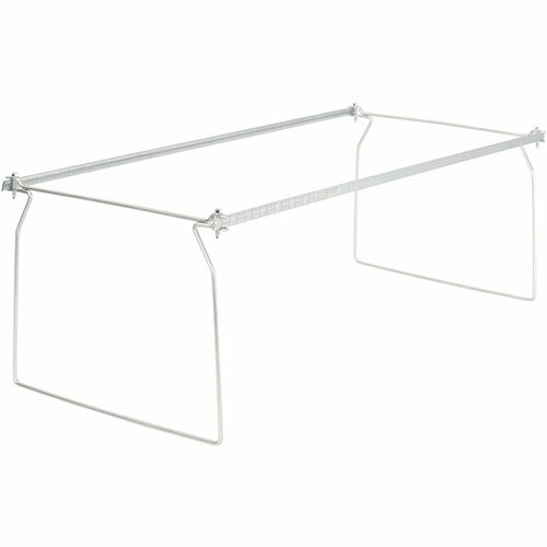 Hanging File Folder Frames, Letter, Stainless Steel 6/BX