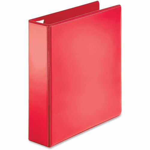 View Binder, D-Ring, 2" Capacity, 8-1/2" x 11", Red