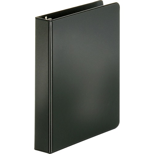 Binder, 8.5x5.5", Round, 1", Black