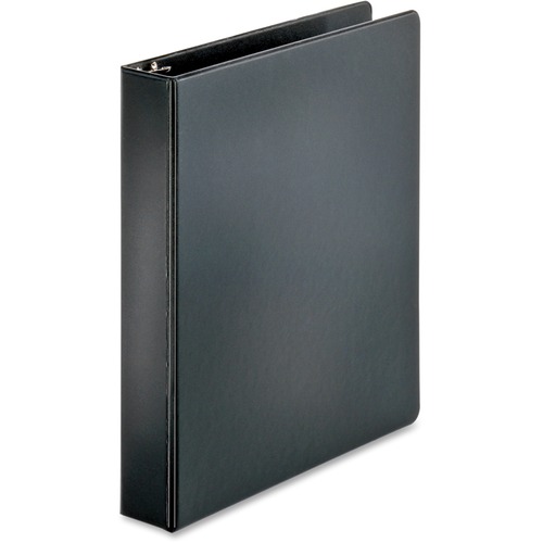 Binder, Economy, Round, 1.5", Black