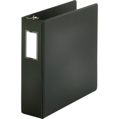 Binder, Economy, Left Hand, Round, 3", Black